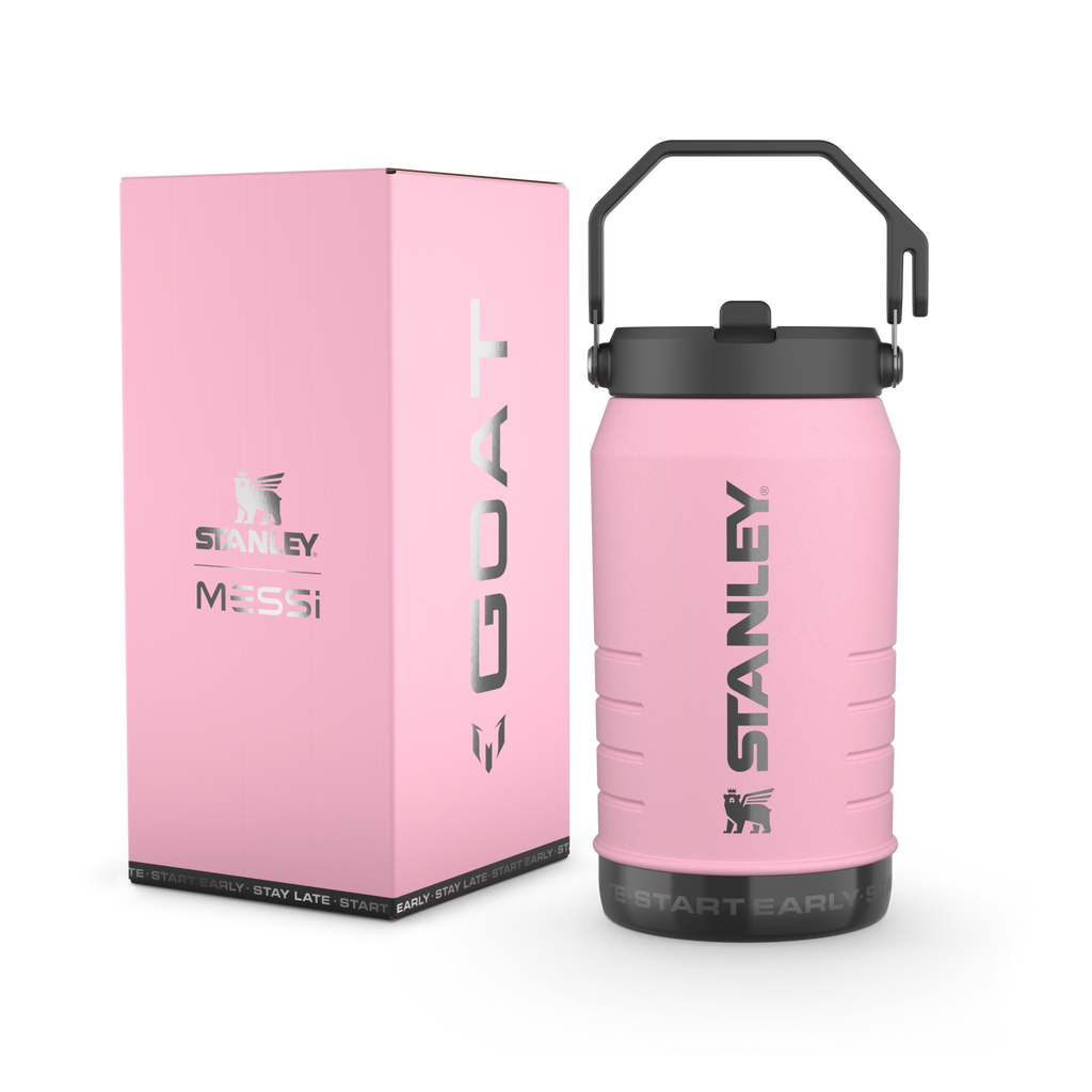 The Messi x Stanley IceFlow™ Flip Straw Jug | 64 OZ